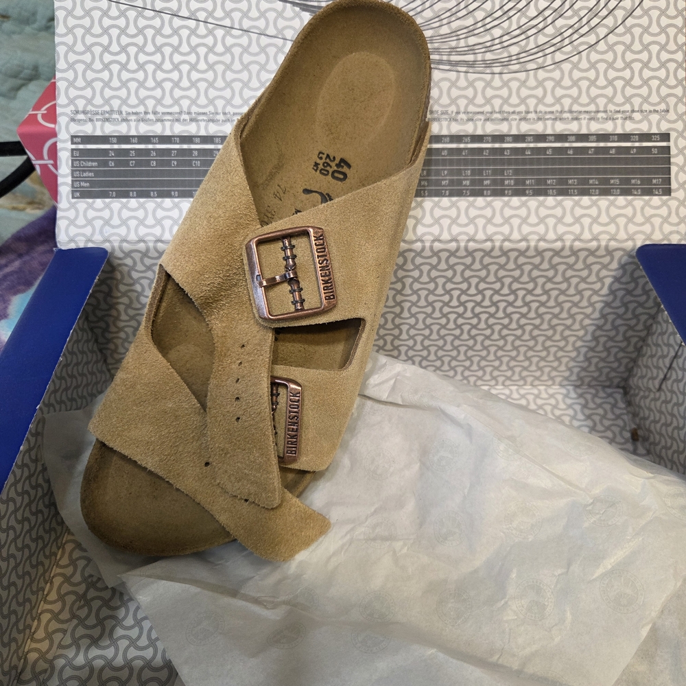Birkenstock Women's Tan Suede Sandals